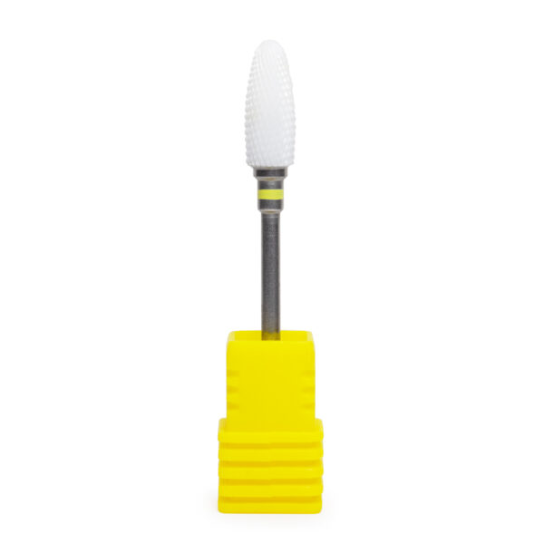 Bit (cap) freza ceramica, galben, Flame