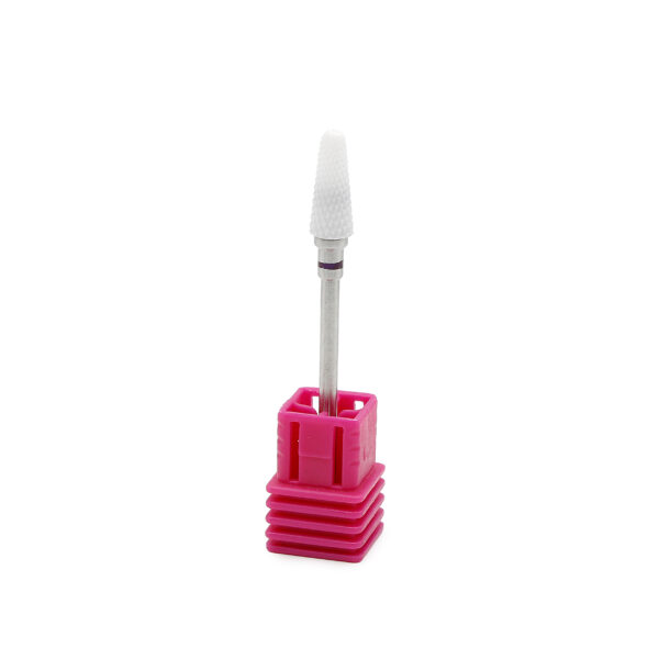 Bit (cap) freza unghii electrica din ceramica, violet, Umbrella