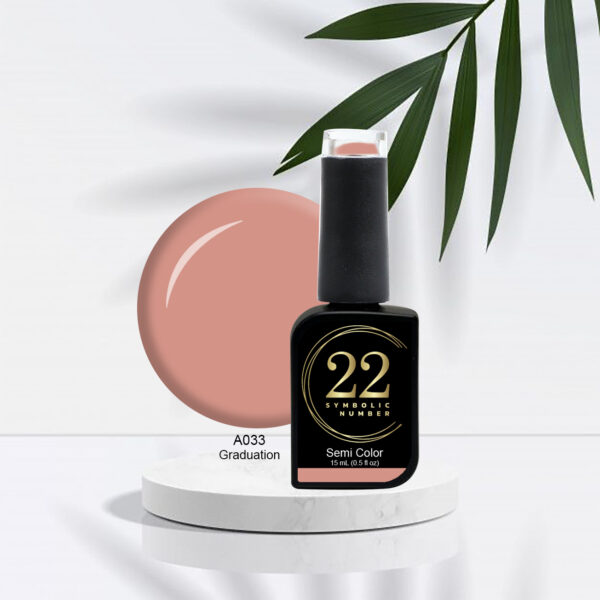 Oja semipermanenta 22Symbolic Number 15ml Graduation