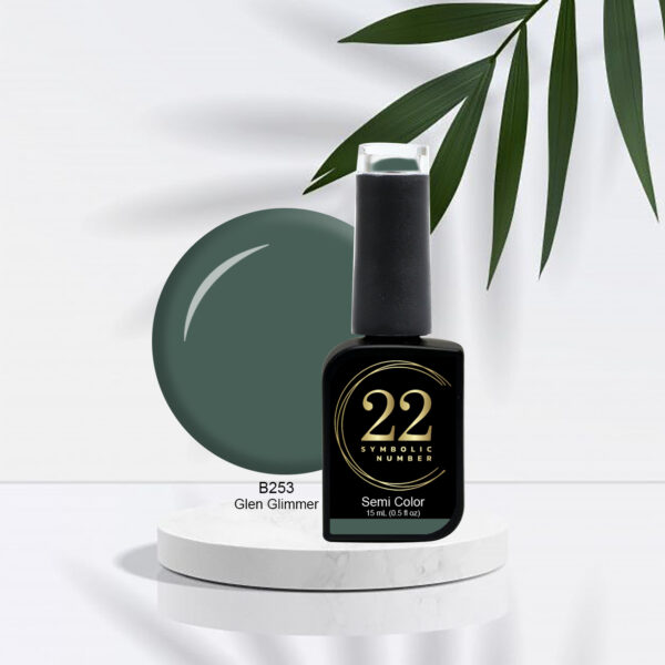Oja semipermanenta 22Symbolic Number 15ml Glen Glimmer