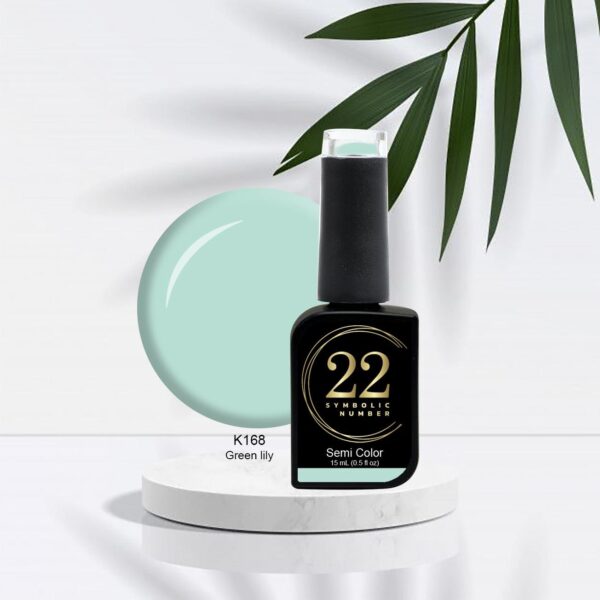 Oja semipermanenta Green Lily 15ml/K168