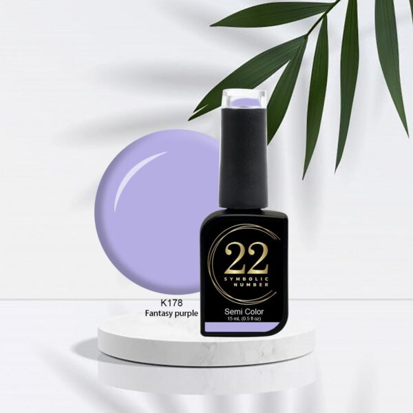 Oja semipermanenta Fantasy Purple 15ml/K178