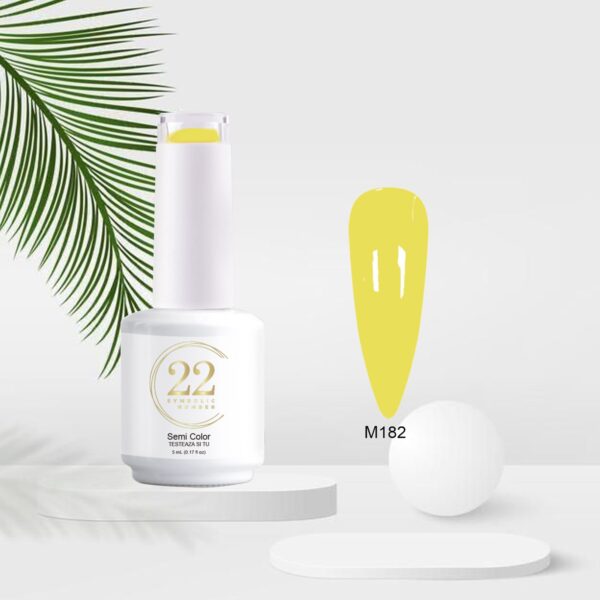 Oja semipermanenta Milky Yellow 5ml(Tpo Free)