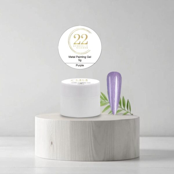 Metal Painting Gel Purple/5g