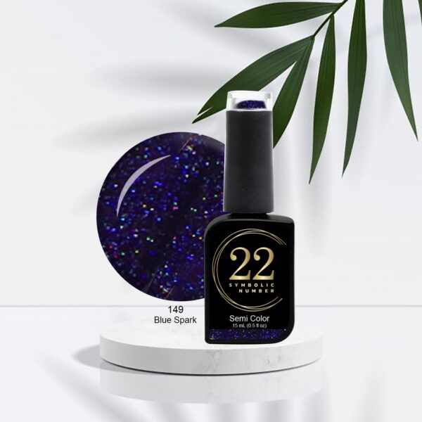 Oja semipermanenta Blue Spark/15ml