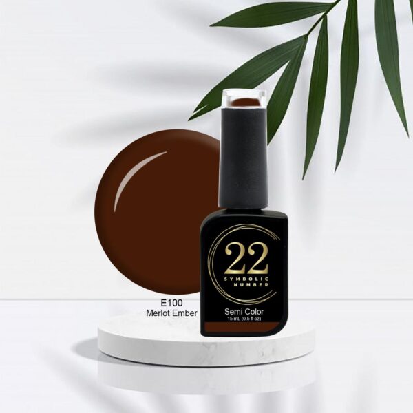 Oja semipermanenta Merlot Ember/15ml