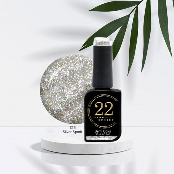 Oja semipermanenta Silver Spark/15ml