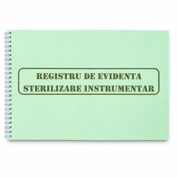 Registru de Evidenta/sterilizare-instrumentar/50 File