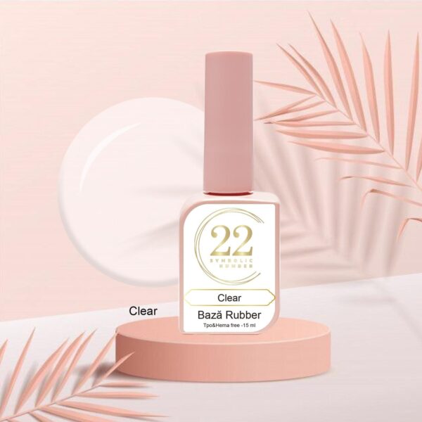 Baza Rubber Medium-Clear/15ml